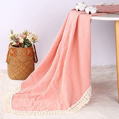 Elegant Cotton Throw Blanket Stornfield