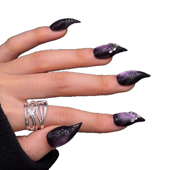 Glamorous Stiletto Press-On Nail Enhancements