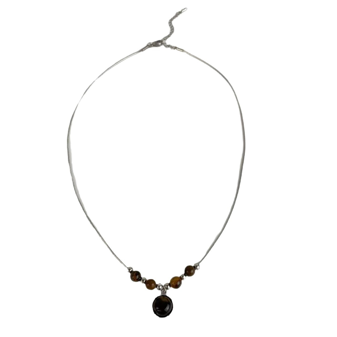 Tiger Eye Pendant Necklace Stornfield