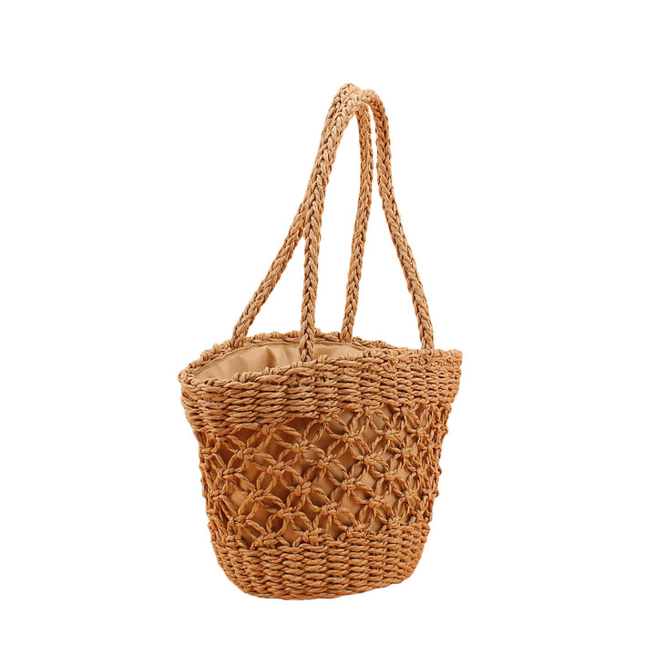 Handwoven basket bag with rustic design Stornfield