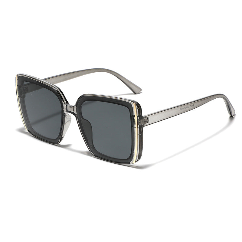 Women oversized designer sunglasses with unique frame Stornfield