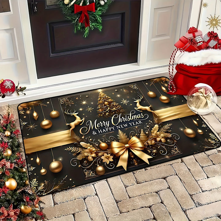 Christmas-Themed Indoor Doormat