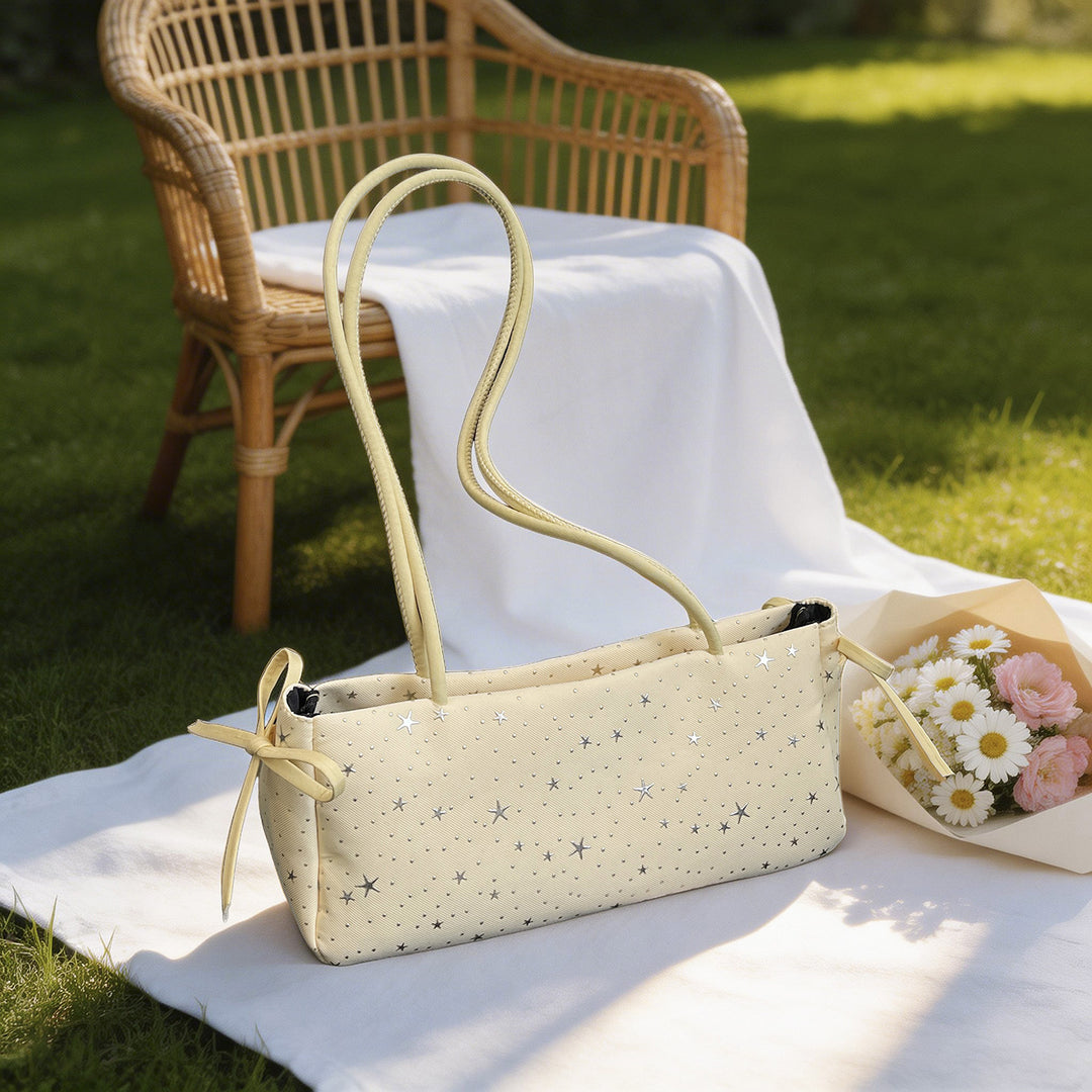 WoStar-Patterned Compact Shoulder Bag Stornfield