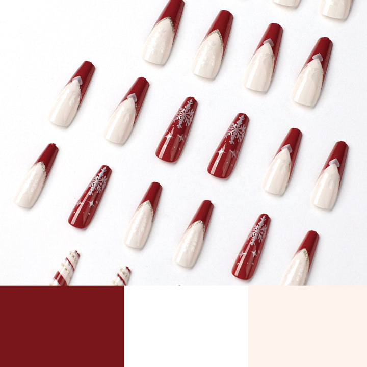 Artful Christmas nail art with festive patterns Stornfield