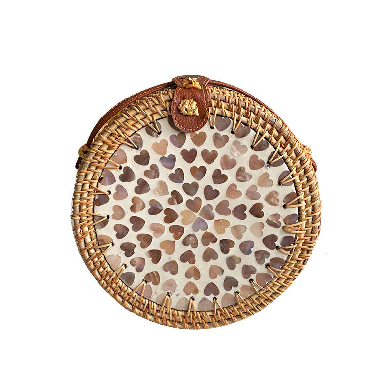Ladies Round Basket Bag Stornfield
