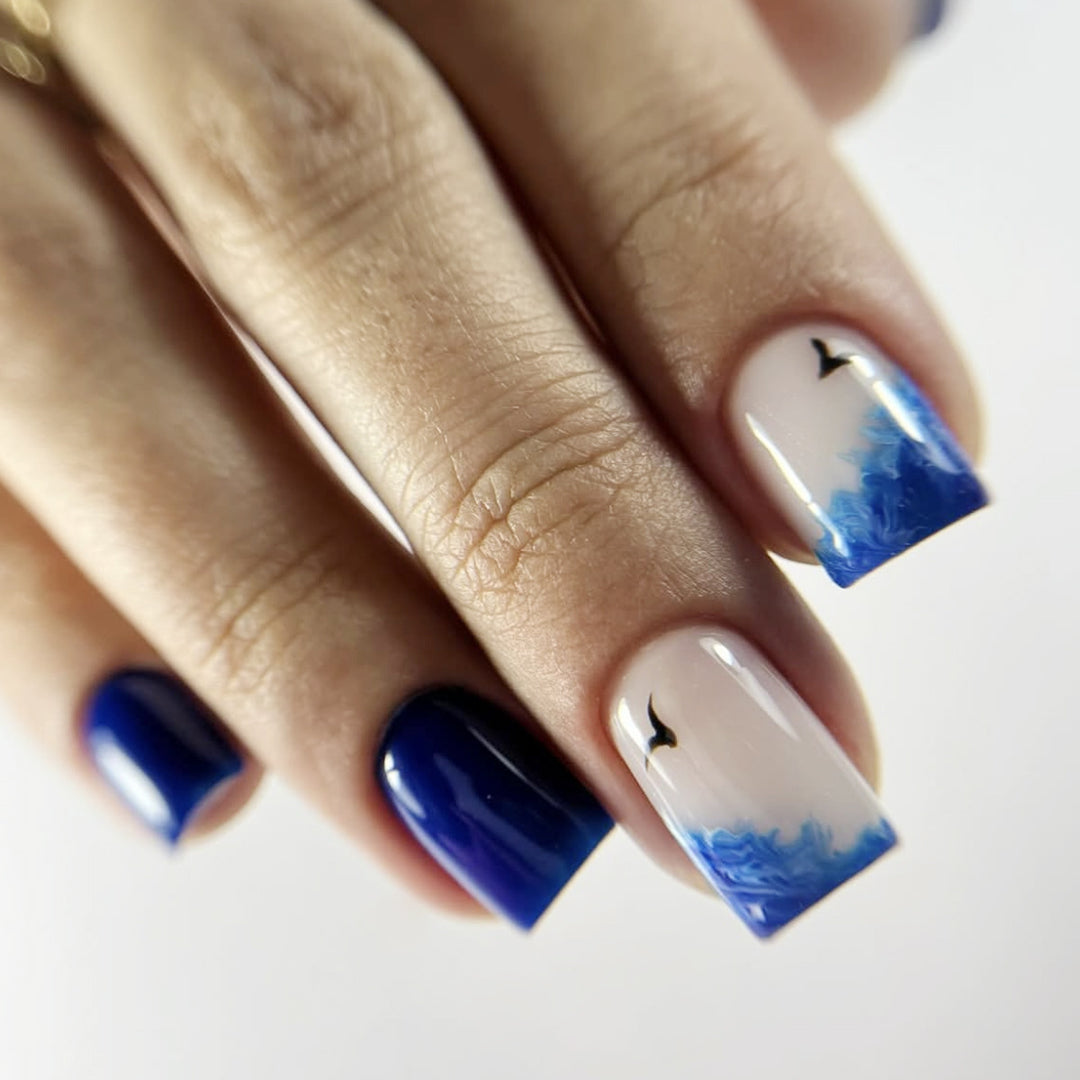 Oceanic Wave Nail Art Set Stornfield