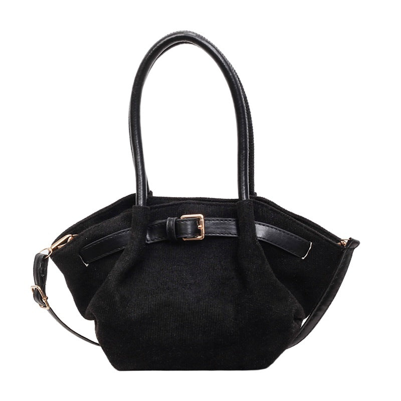 WoChic Suede Satchel Bag Stornfield