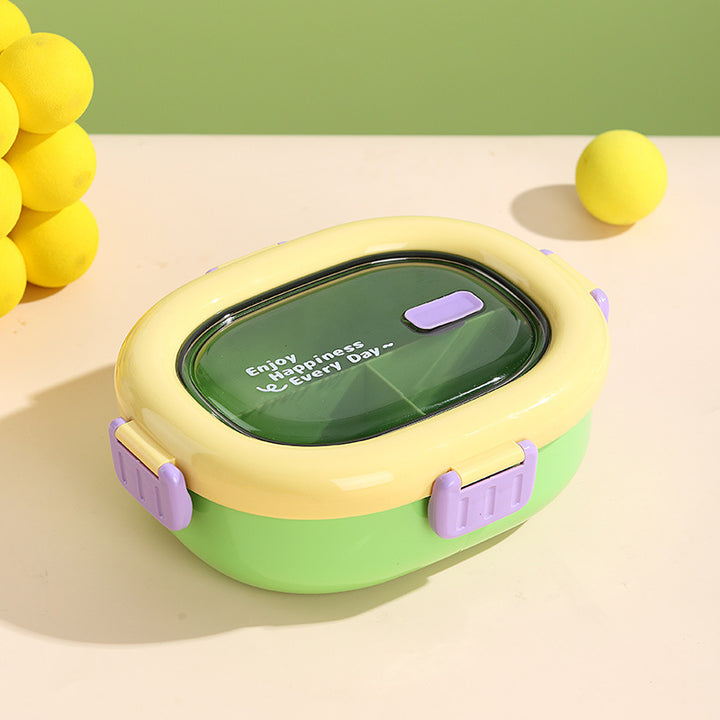 Airtight Multi-Compartment Food Storage Container