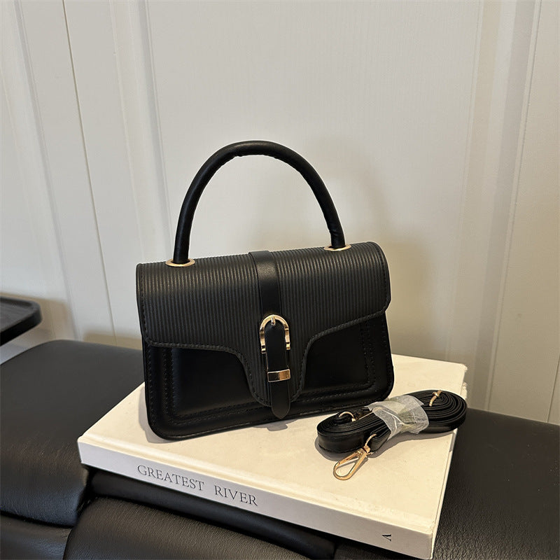 Structured Handheld Tote Bag