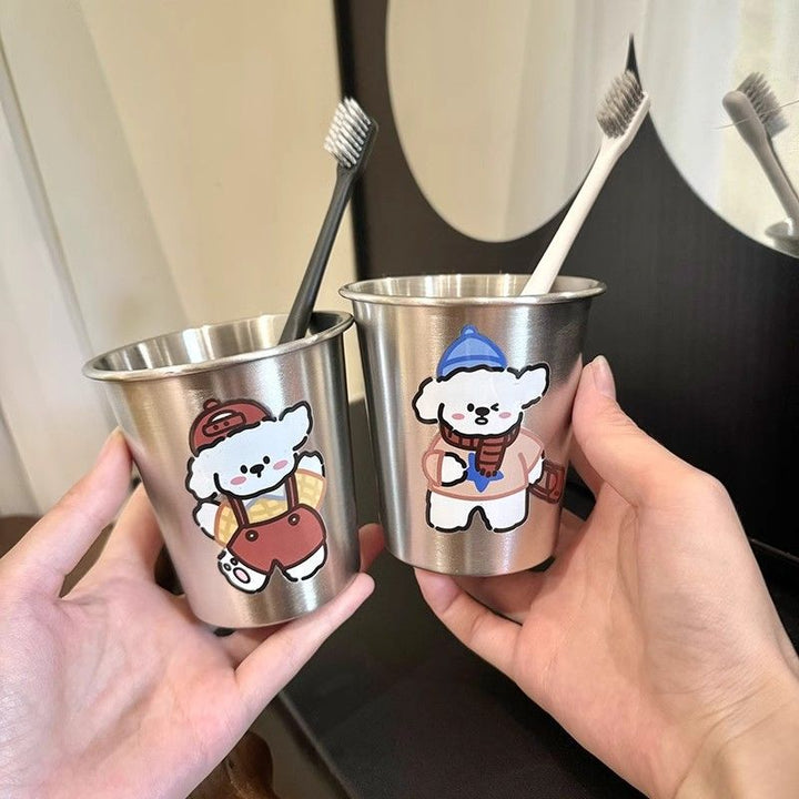 Stainless Steel Mug with Cute Animal Design Stornfield