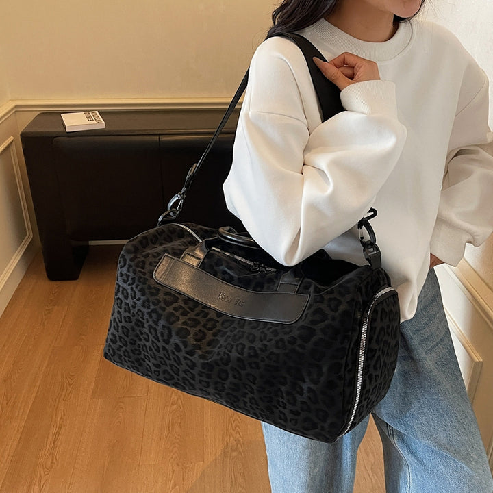 Chic Animal Print Travel Duffle Bag Stornfield