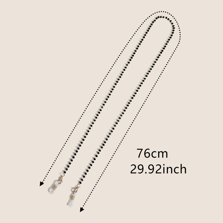 Elegant Beaded Eyewear Retainer Chain Stornfield