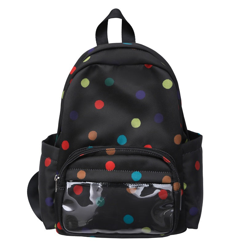 Star-Print Multi-Pocket Backpack Stornfield