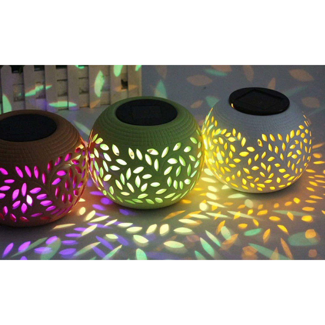 Decorative Solar Pathway Lantern