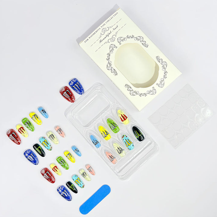 Gel-Nail Set Stornfield