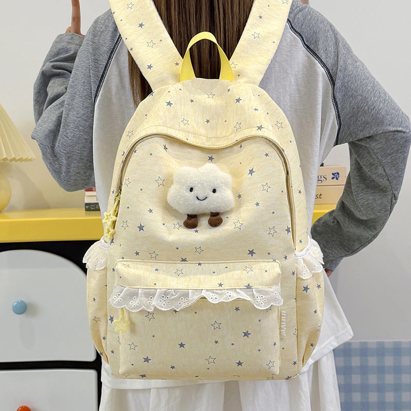Fun and Playful Cloud Character Backpack Stornfield