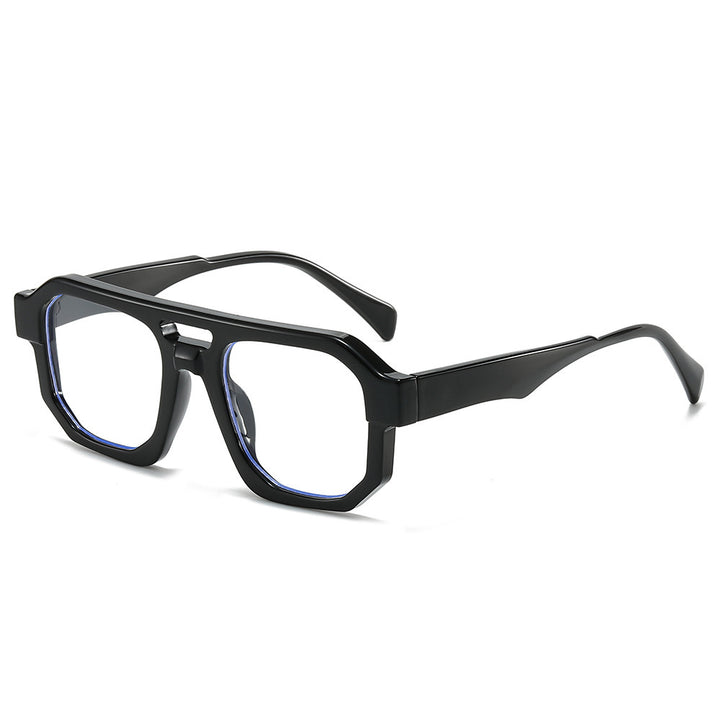 Fashion-Forward Geometric Oversized Sunglasses Stornfield