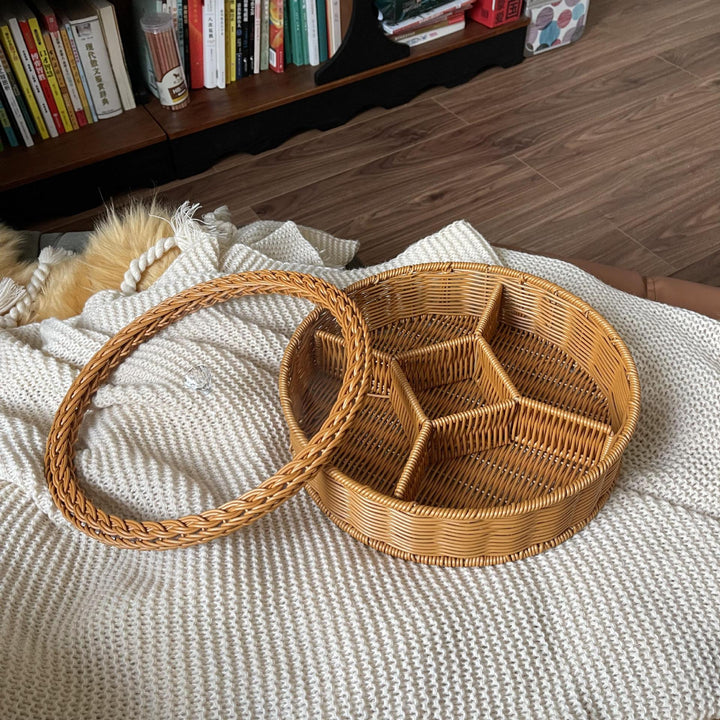 Women's Storage Basket with Glass Lid Stornfield