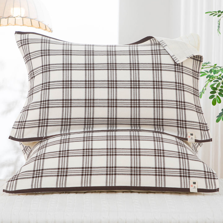 Women’s pillowcase in classic check design Stornfield