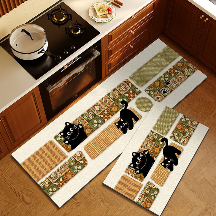 Kitchen Decorative Anti-Fatigue Mat Set