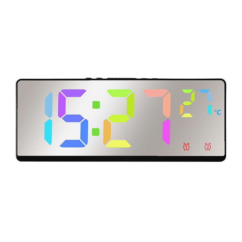 Digital alarm clock with mirror display and temperature function Stornfield
