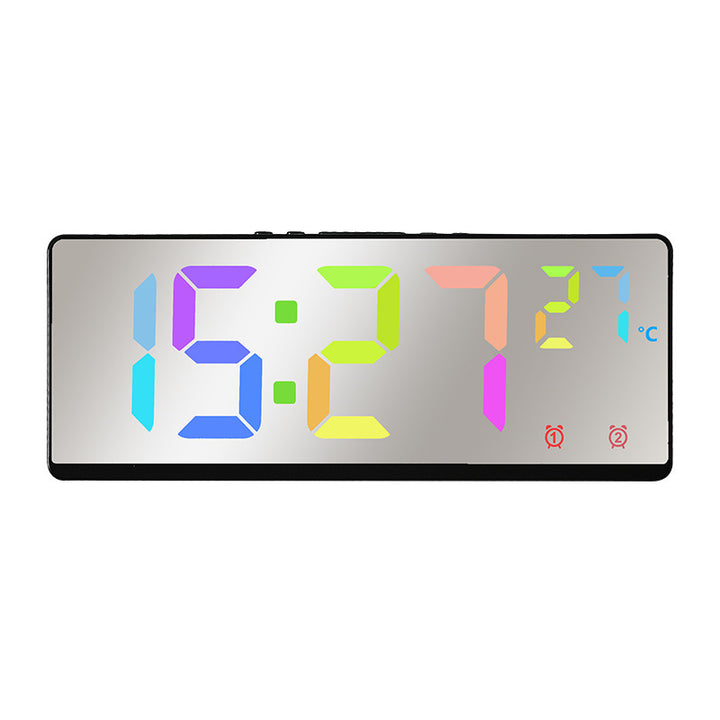 Digital alarm clock with mirror display and temperature function Stornfield