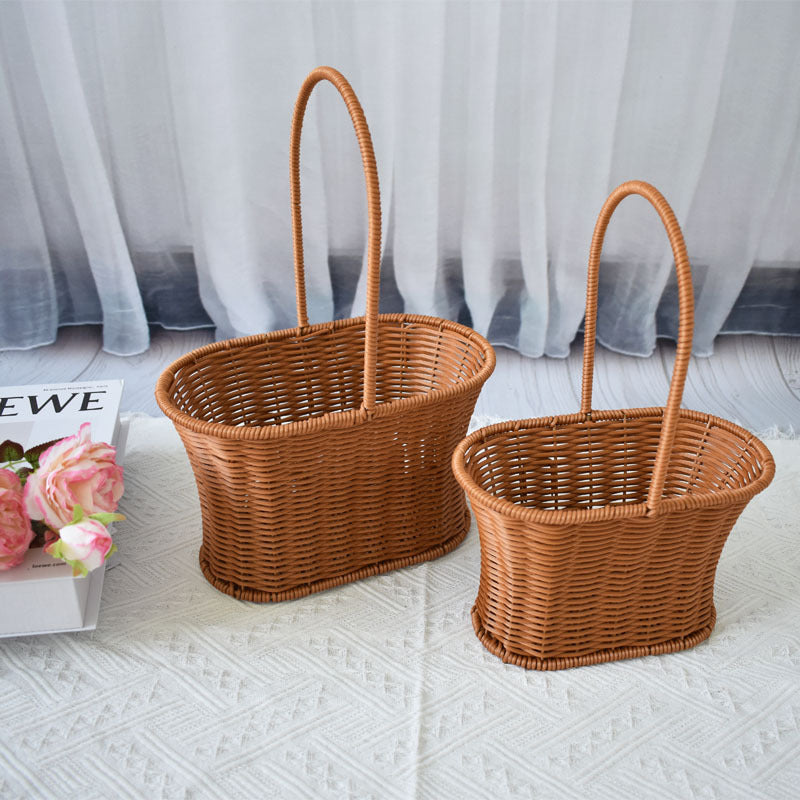 Handcrafted Natural Woven Storage Baskets Stornfield