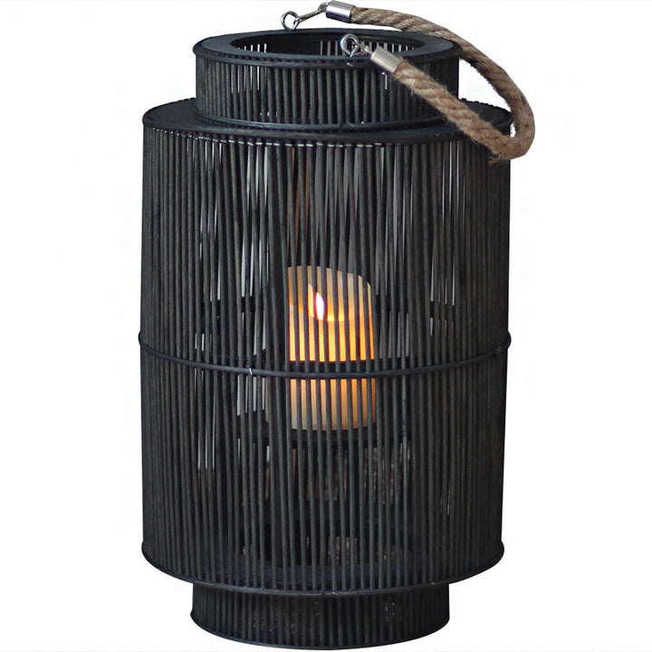 Decorative Rattan Lantern Stornfield