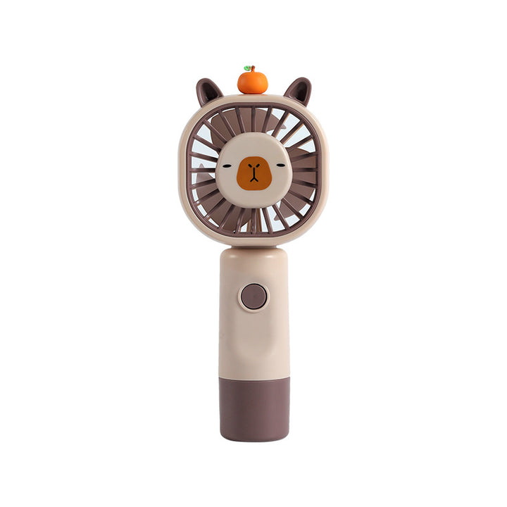 Women's portable hand fan with animal motif Stornfield