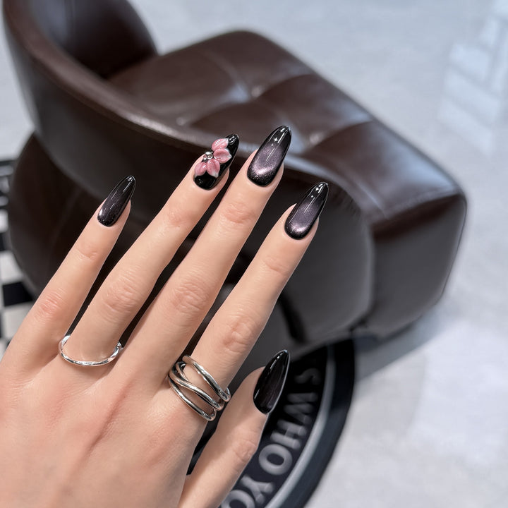 Elegant Ombre Stiletto Press-On Nail Design Stornfield