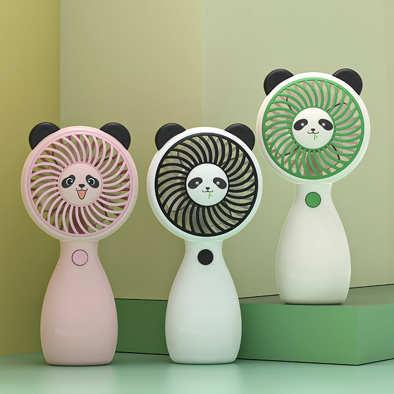 Cute Panda-Themed Handheld Cooling Fan Stornfield