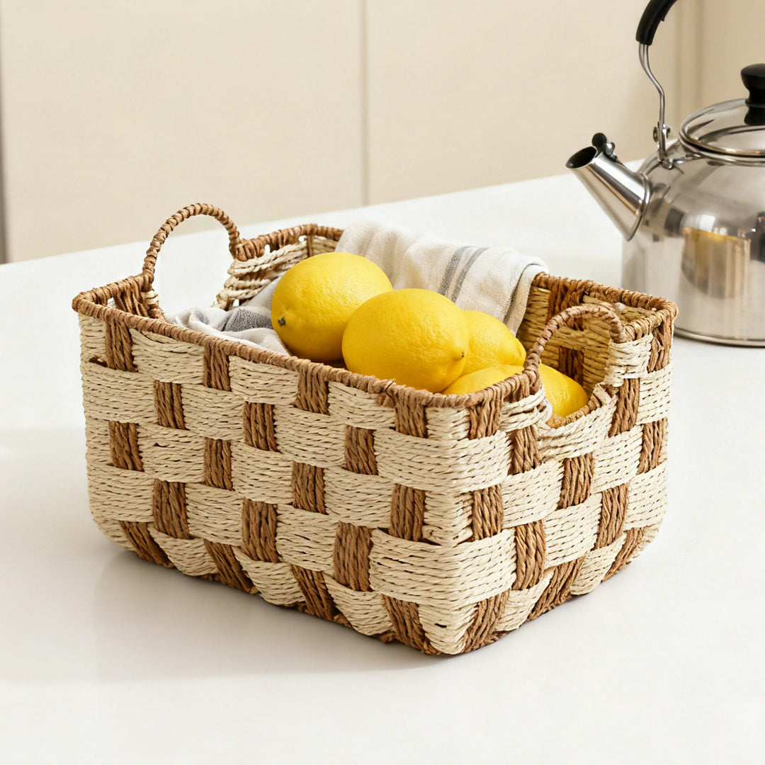 Handwoven storage basket Stornfield