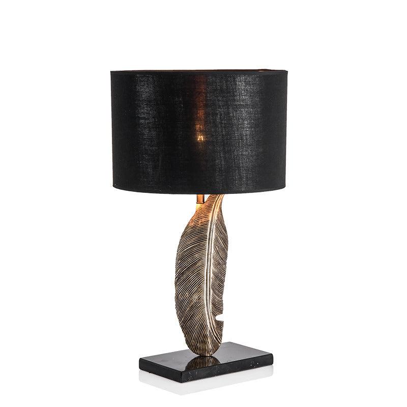 Floor Lamp with Modern Wood and Metal Design