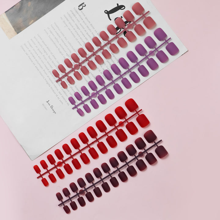 Matte Finish Press-On Nail Tips Stornfield
