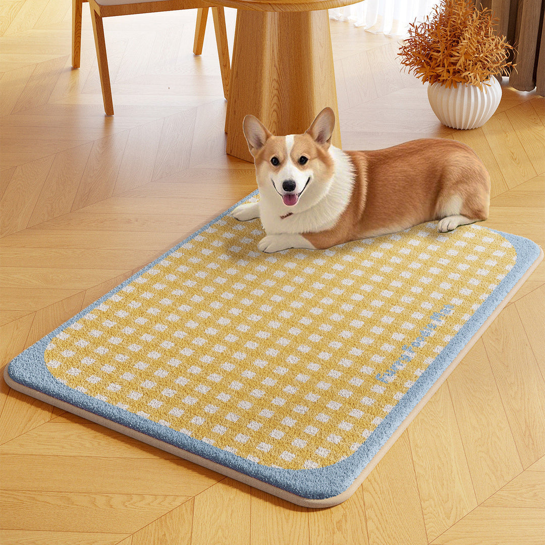 Cute Bear-Shaped Plush Area Rug