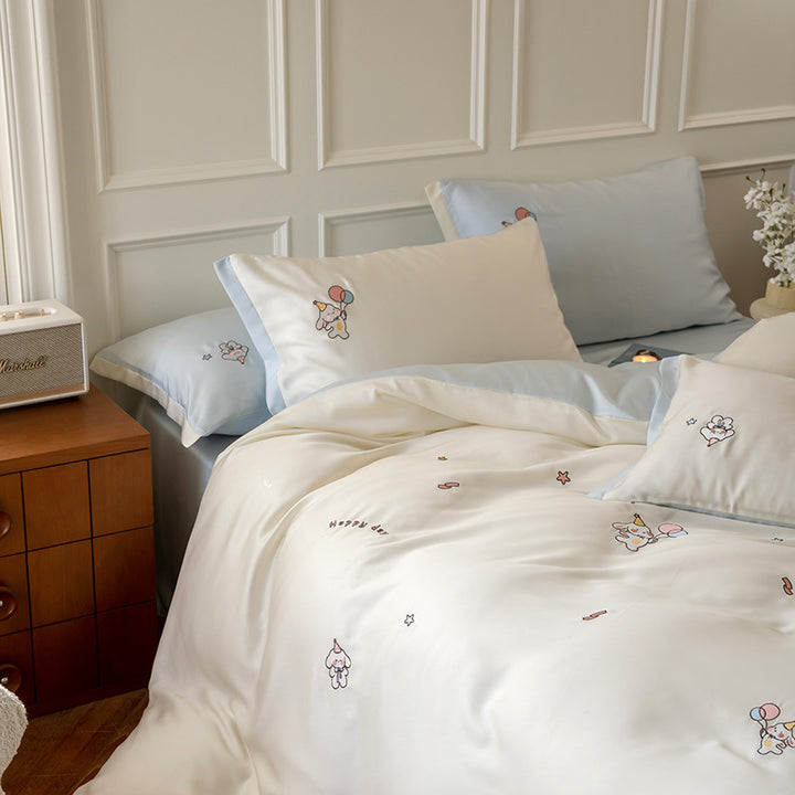 Cozy Cartoon-Themed Bedding Set