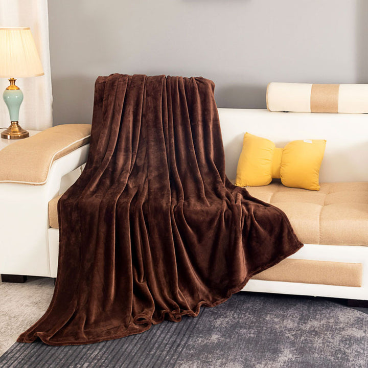 Plush Fleece Throw Blanket Stornfield