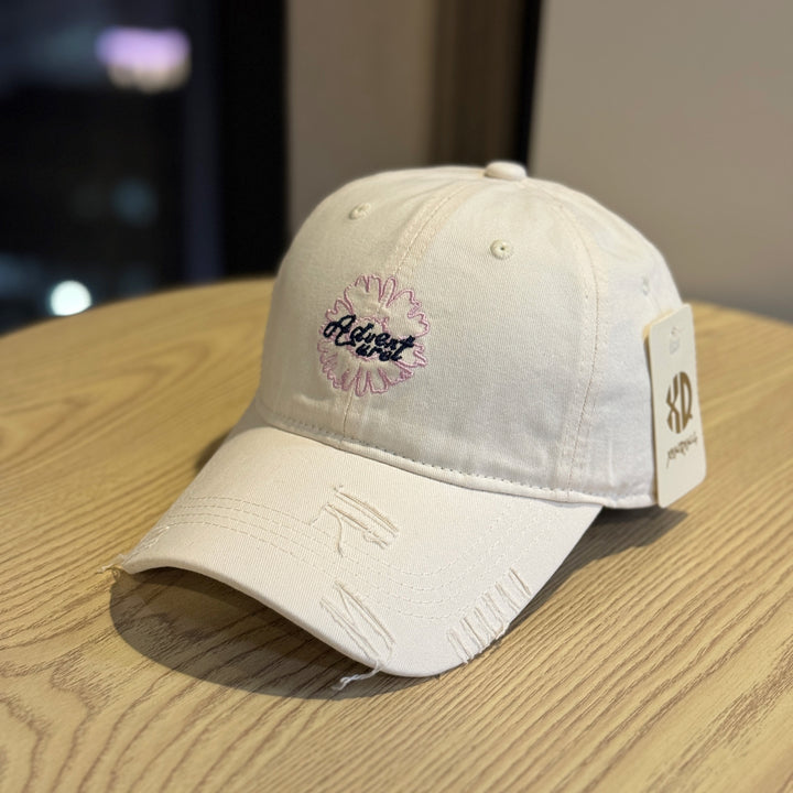 Unisex Embroidered Flower Design Baseball Cap Stornfield