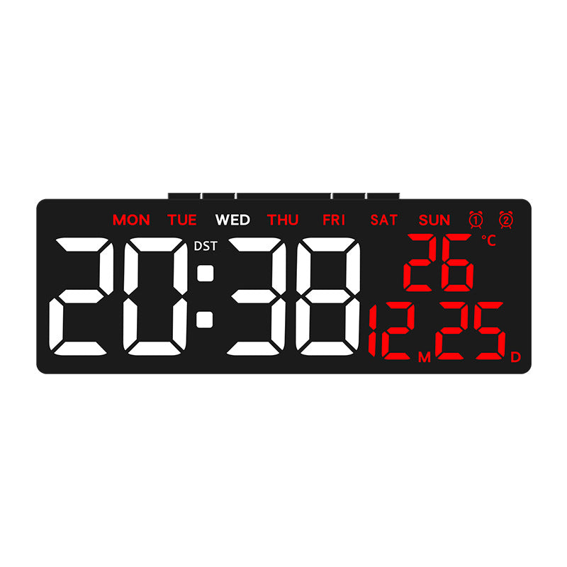 Digital Multi-Function Alarm Clock with Temperature and Day of the Week Display Stornfield