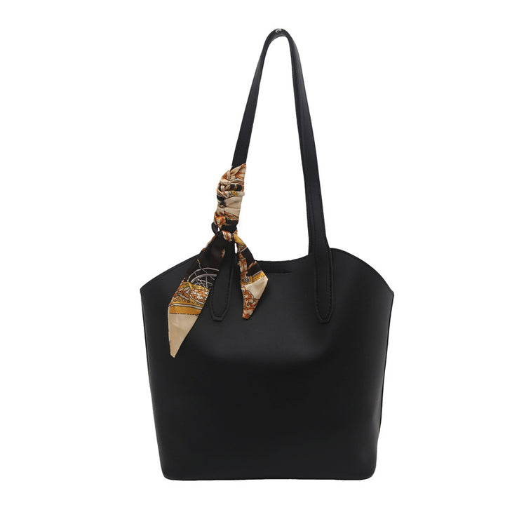 WoChic Designer Tote Bag with Stylish Scarf Stornfield