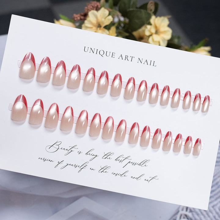 Versatile Press-On Nail Set with Unique Art Designs