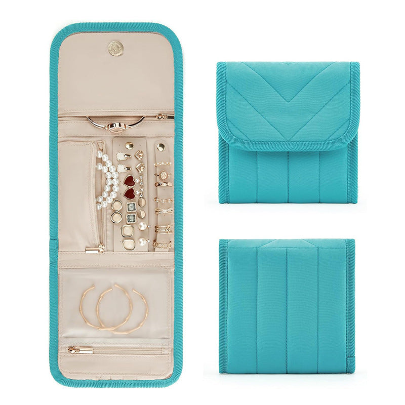 Jewelry organizer with versatile compartment layout Stornfield