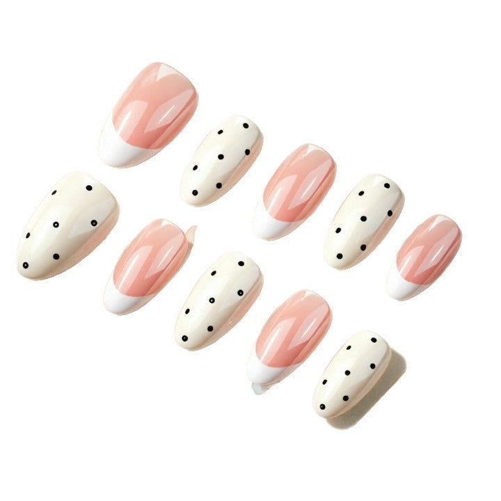 Artificial nails with Polka Dots Stornfield