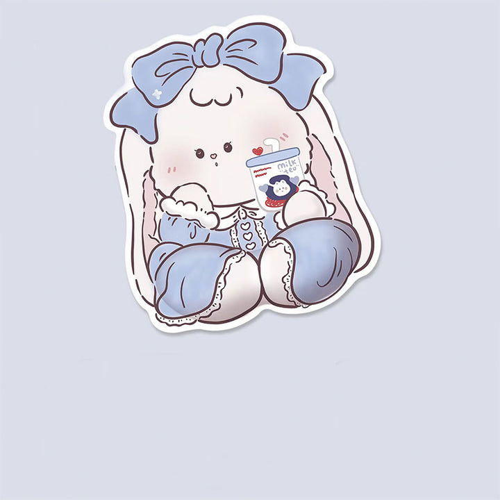 Cute Cartoon Bunny Sticker