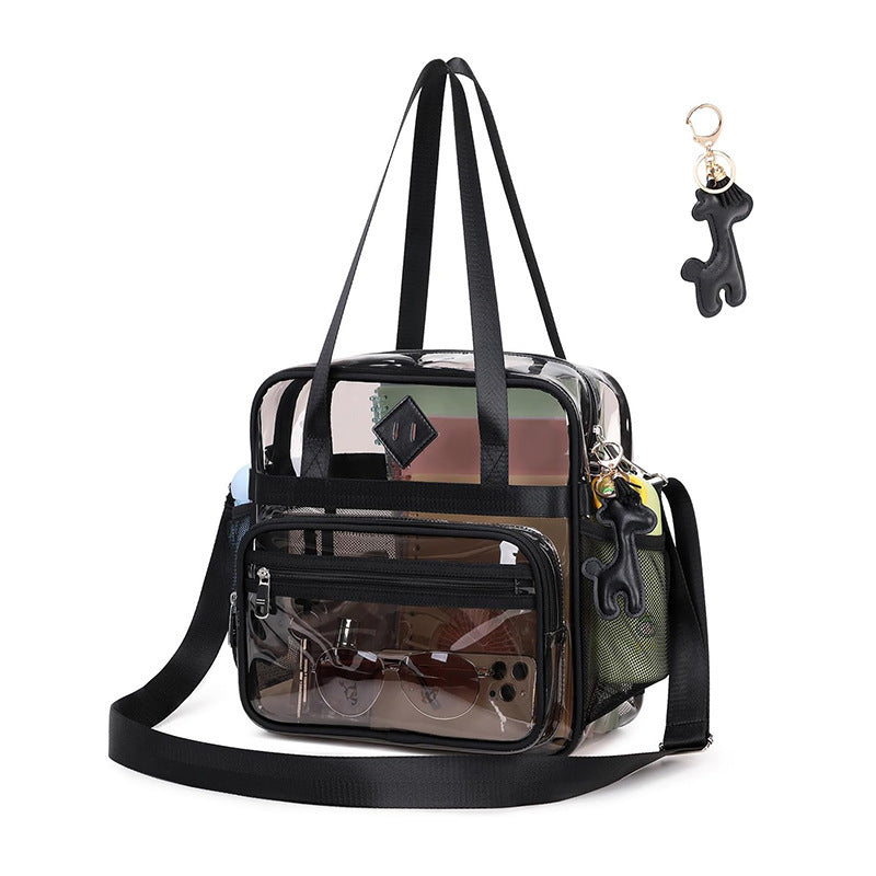 Transparent Tote Bag with Additional Compartments Stornfield