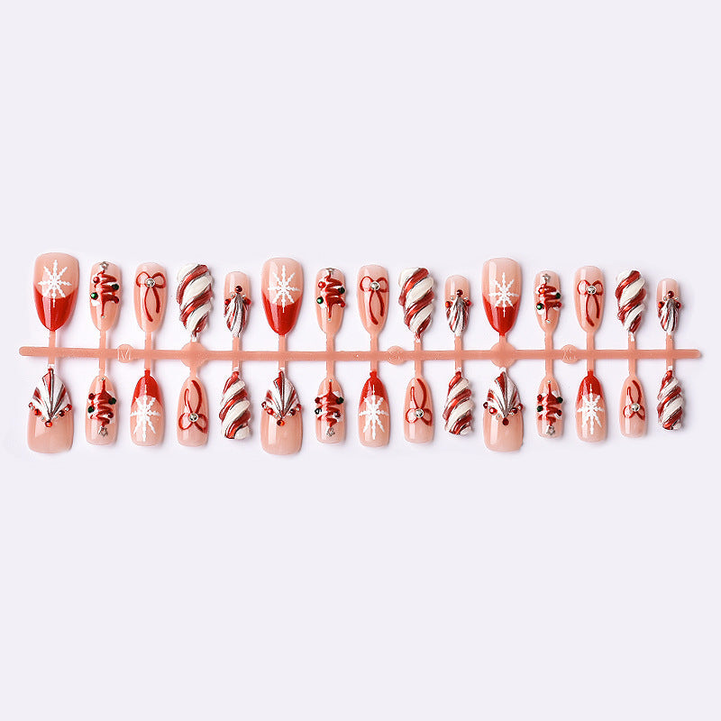 Festive Ornament Press-On Nails