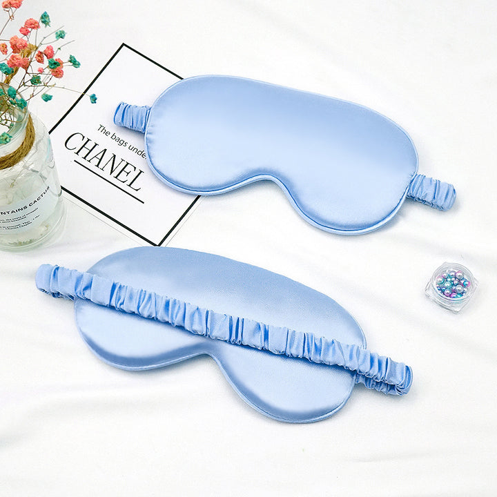Unisex nan luxurious satin sleep mask with adjustable elastic band and soft padding Stornfield