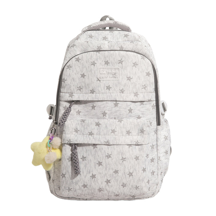 Star-Patterned Stylish Backpack Stornfield