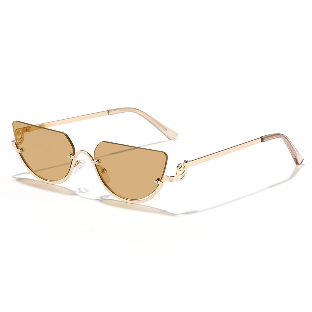 Women’s designer sunglasses with innovative cat-eye frame Stornfield
