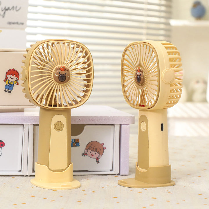 Ladies Compact Hand Fan with Spray Function and USB Charging Option Stornfield